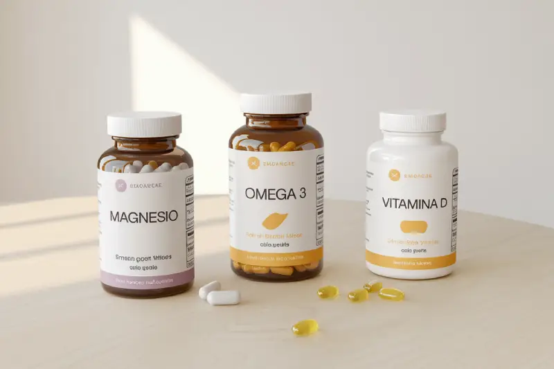 Magnesio, omega 3 y vitamina D: ¡los imprescindibles!